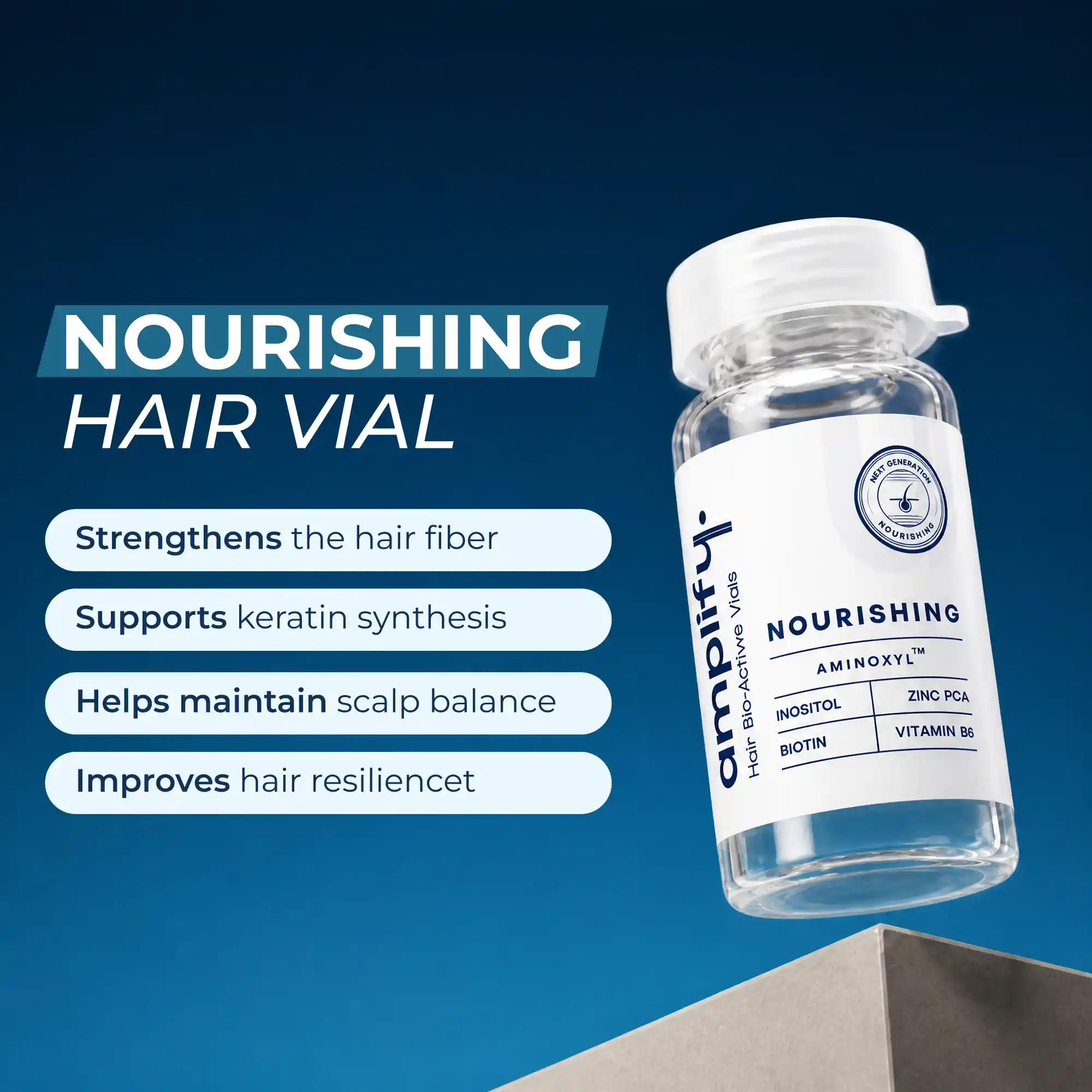 AMPLIFY NOURISHING HAIR VIAL 3